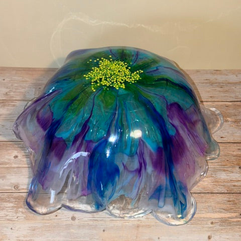 Bottom of Big Flower Bowl