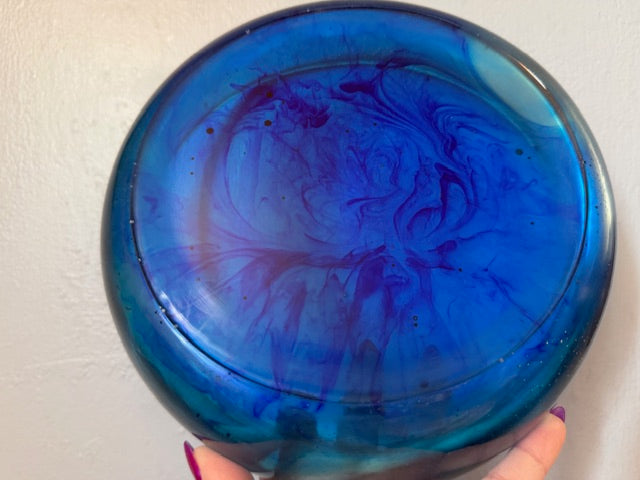 Bottom of Blue Decorative Bowl