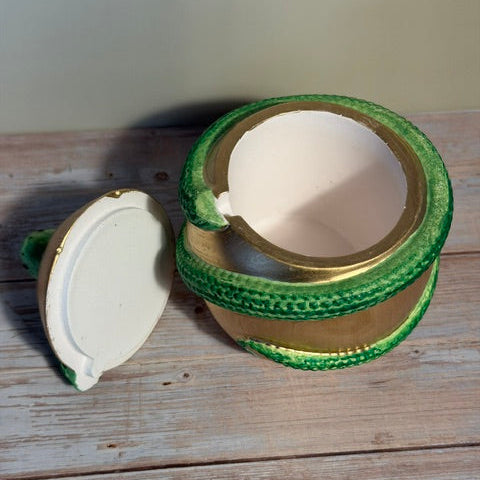 Golden Orphic Egg and Lid