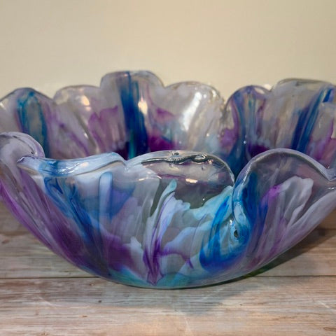 Side of Big Flower Bowl